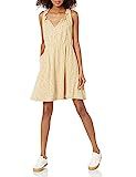 Lucky Brand Women's Sleeveless Split Neck Babydoll Dress, Yellow Multi, XXL | Amazon (US)