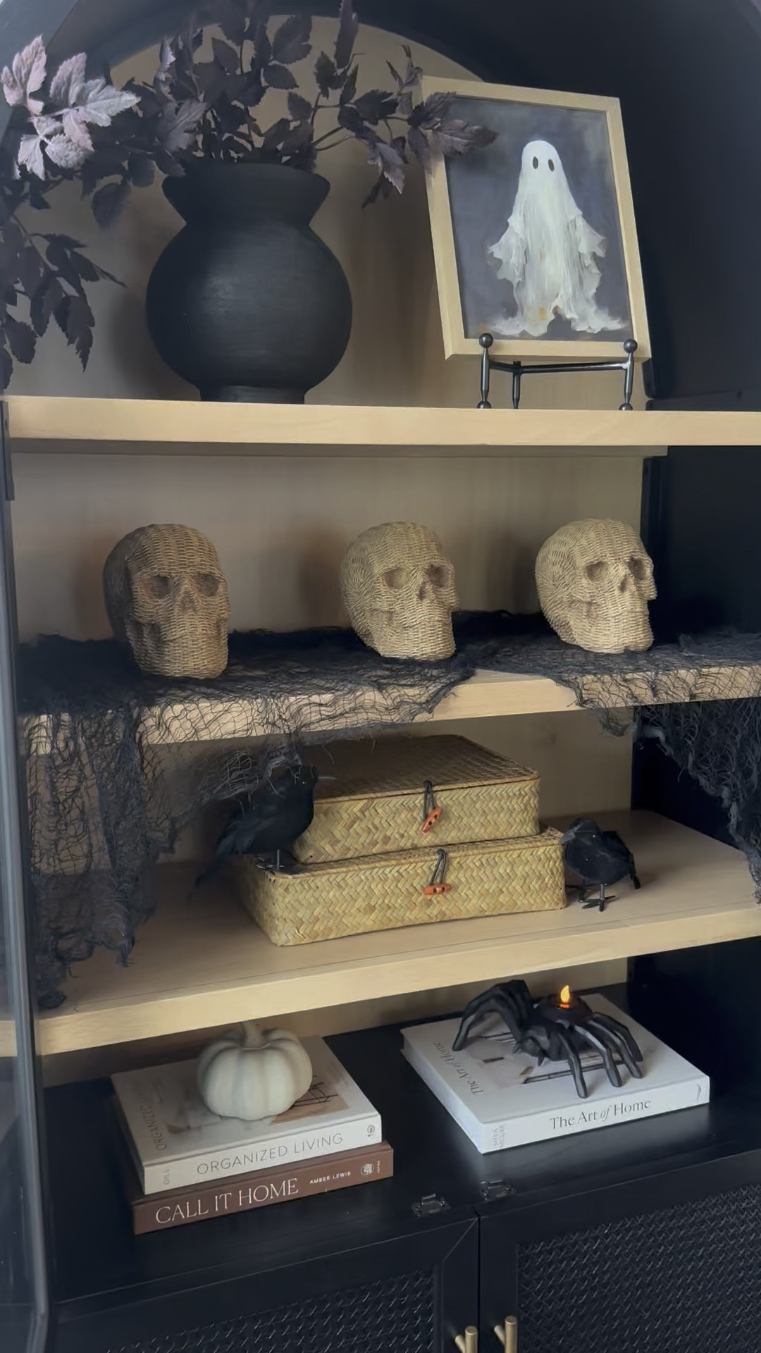 Spooky Halloween arched cabinet styling 




Halloween, Halloween decor , Halloween home decor, arched cabinet 

#LTKVideo #LTKHome #LTKSeasonal