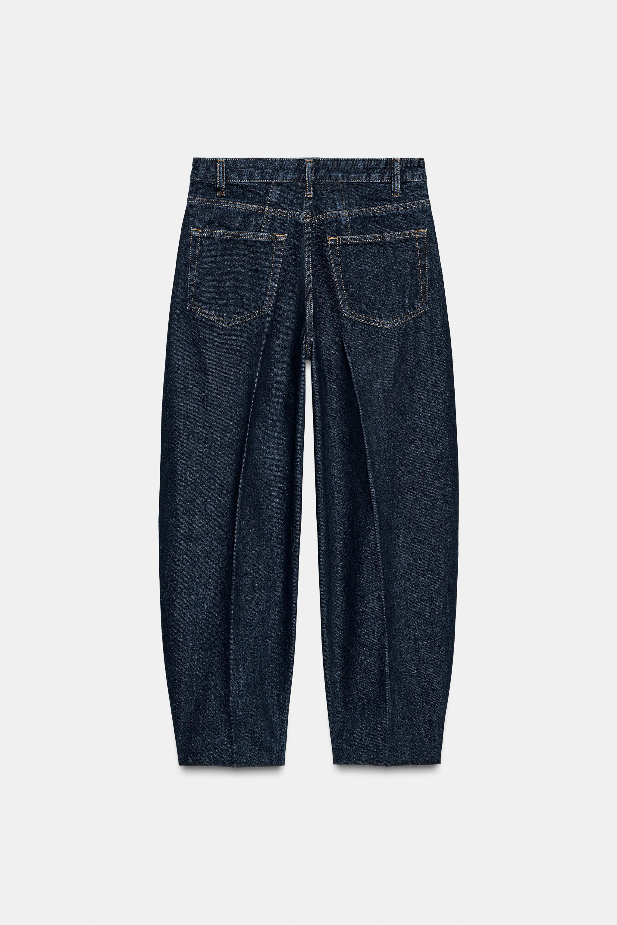 ZW COLLECTION BARREL HIGH-WAIST JEANS | Zara UK