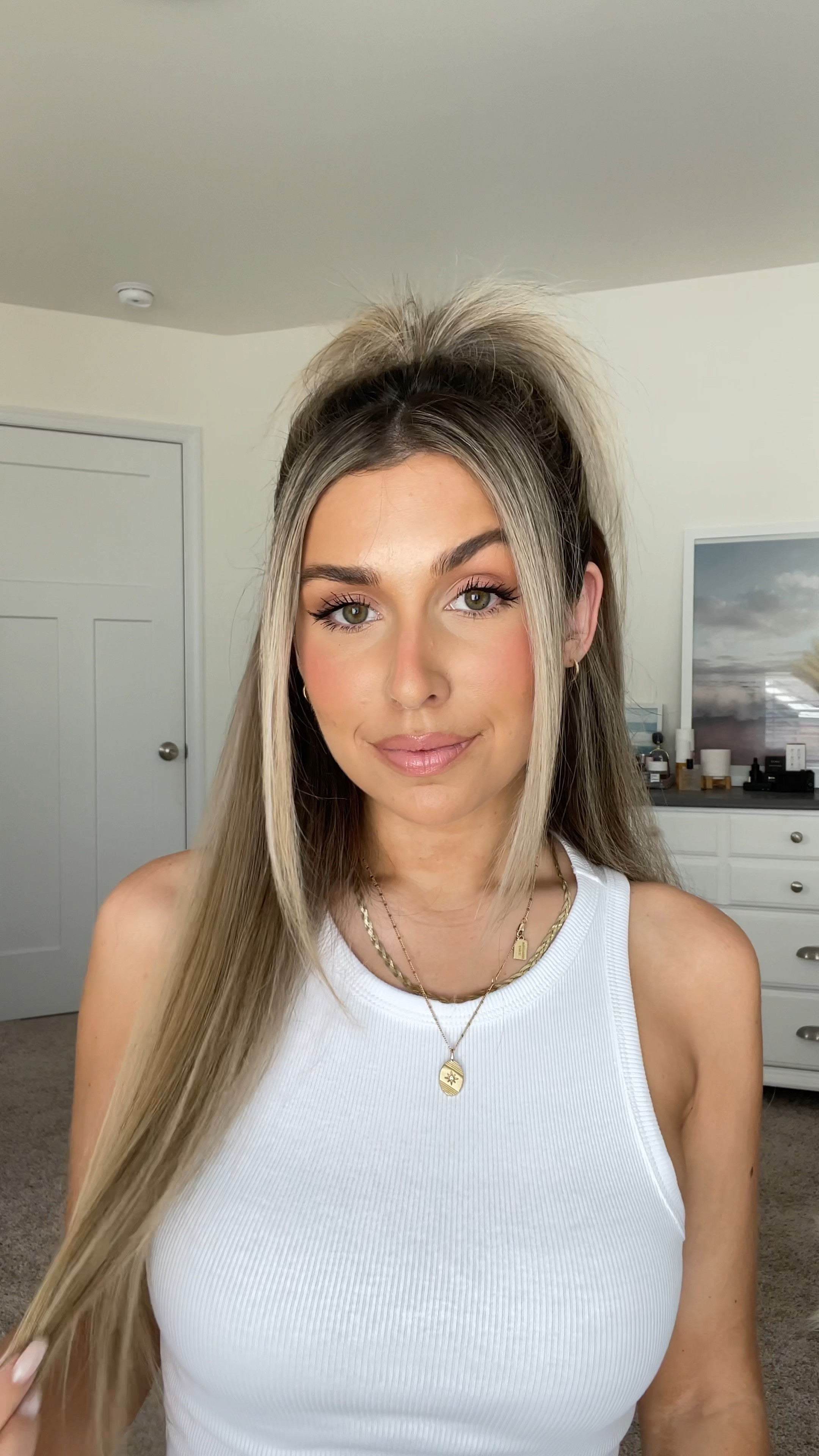 #johnfriedapartner #AD No time for frizz? Cause same 🫶🏼 we’re saying goodbye to frizz and hello to sleek, smooth hair with the @johnfriedausa Frizz Ease Touch Up Cream! It instantly tames fly aways without weighing hair down or leaving it with a crunchy feeling. Head to my LTK to start shopping and join me in a frizz free summer 🤍 @target #targetpartner  #friedabeme #johnfrieda 

#LTKbeauty #LTKstyletip #LTKunder50