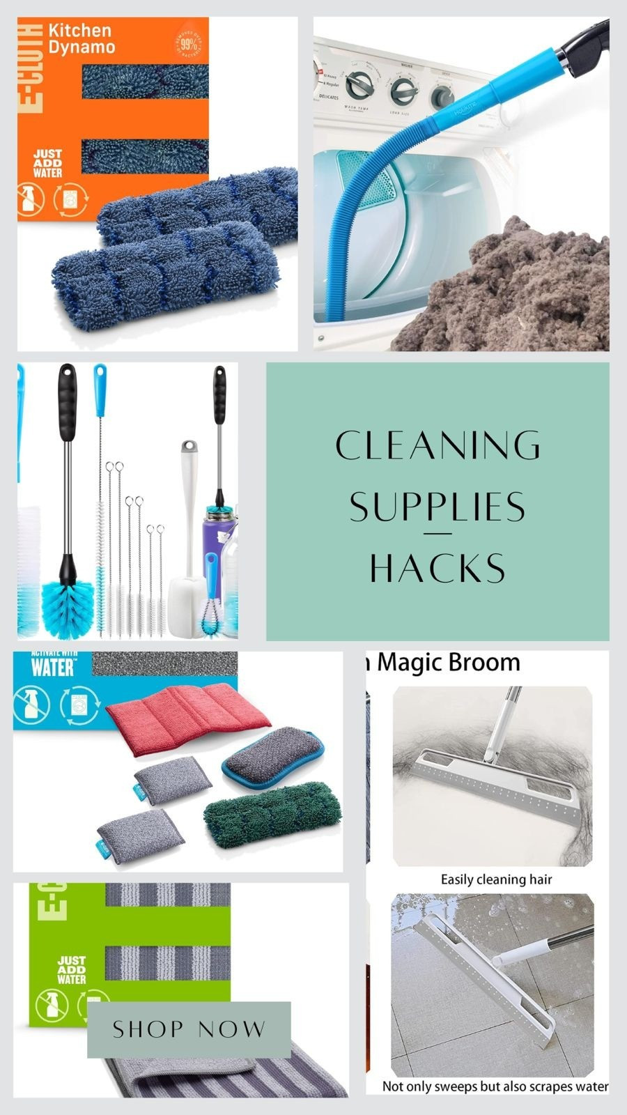 Cleaning your home doesn’t have to be a daunting task. With the right tools and a few clever hacks, you can transform your cleaning routine into a quick, efficient, and even enjoyable experience. In this post, we’re going to introduce you to some amazing cleaning products that will not only make your home sparkle but also save you time and effort. Whether you're dealing with stubborn kitchen grime, dusty floors, or bathroom buildup, these tools have got you covered. Let’s dive into these must-have cleaning hacks that will elevate your home cleaning game!

#LTKHome #LTKFindsUnder50 #LTKSaleAlert