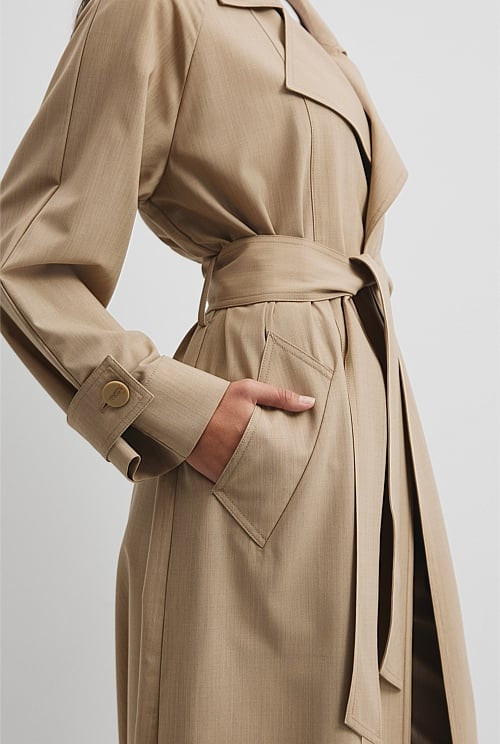 Soft Wrap Trench | Country Road