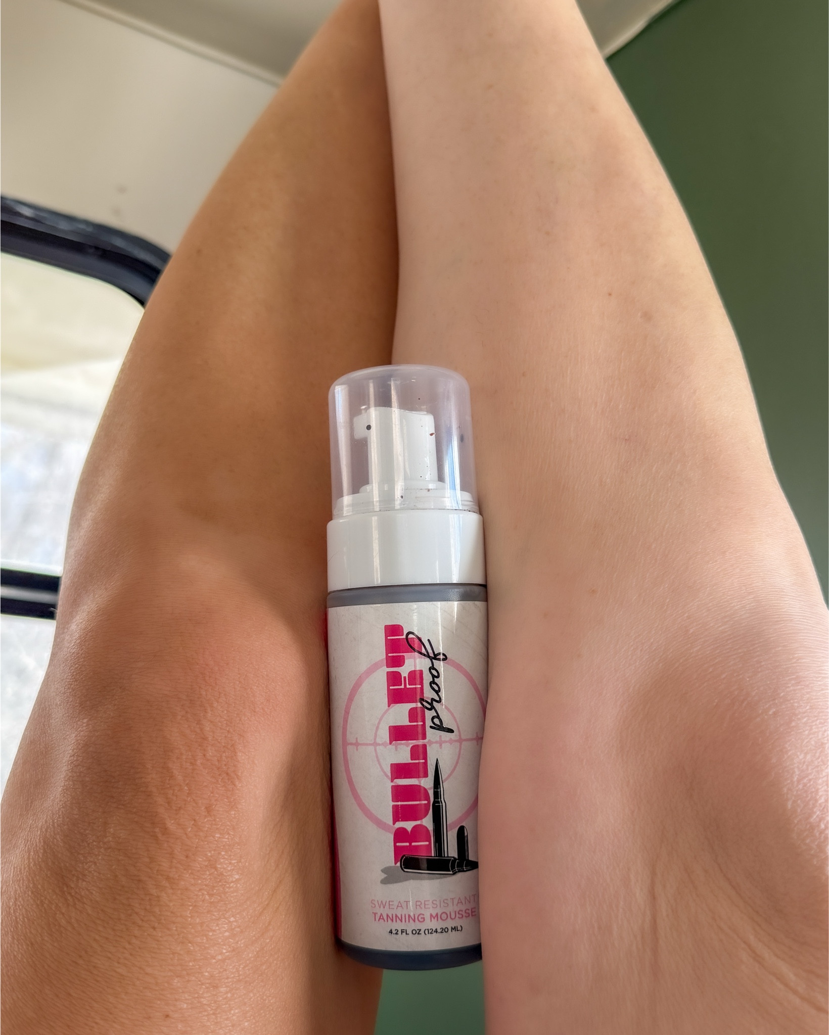 So stinking in love with this stuff! I put my tan on in the morning and then rinsed off in the evening. I break the rules like that. 🤭

For my face, I add the glow drops into my morning moisturizer about every other day.

 #stupidhappy #ad #selftanner 

#LTKBeauty #LTKU