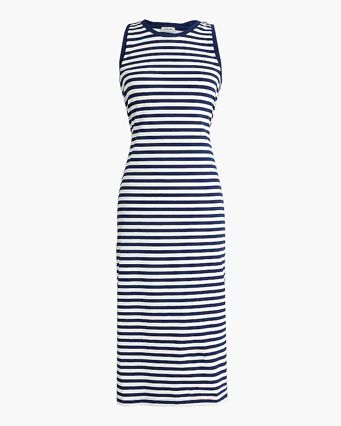 Tie-back knit midi dress | J.Crew Factory