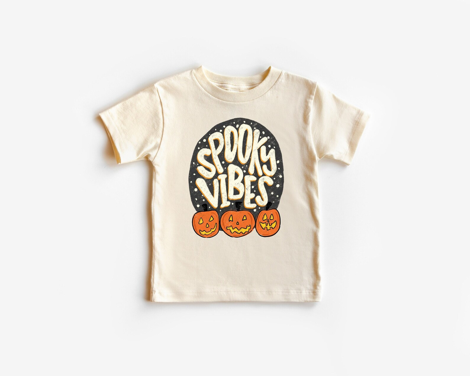 Toddler Infant Kid Retro Halloween Shirt, Spooky Vibes, Boho, Sibling Matching Halloween, Pumpkin... | Etsy (US)
