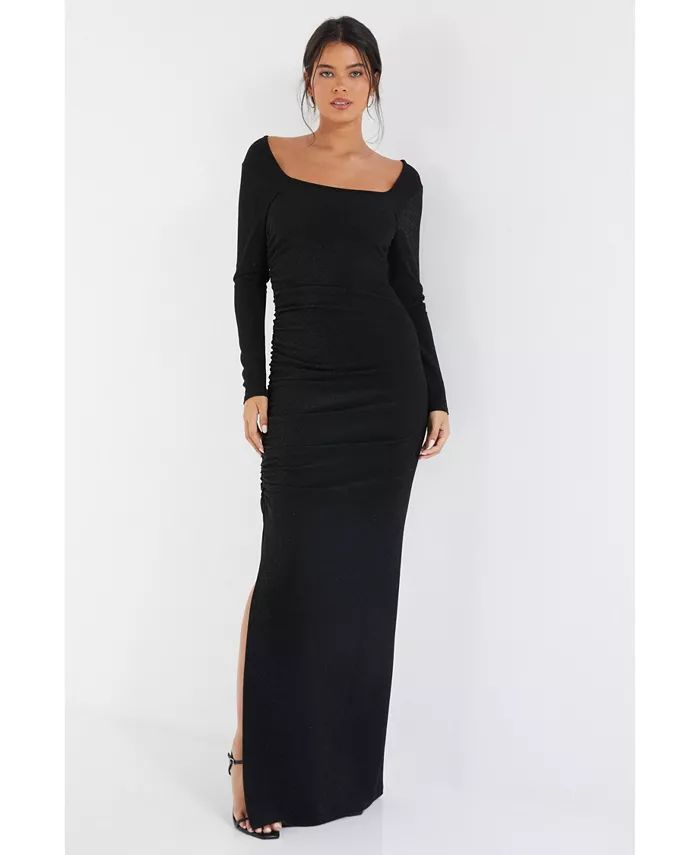 Women's Brillo Long Sleeve Maxi Dress | Macy's