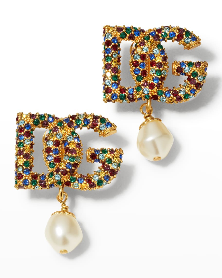 Bijoux DG Clip Earrings | Neiman Marcus
