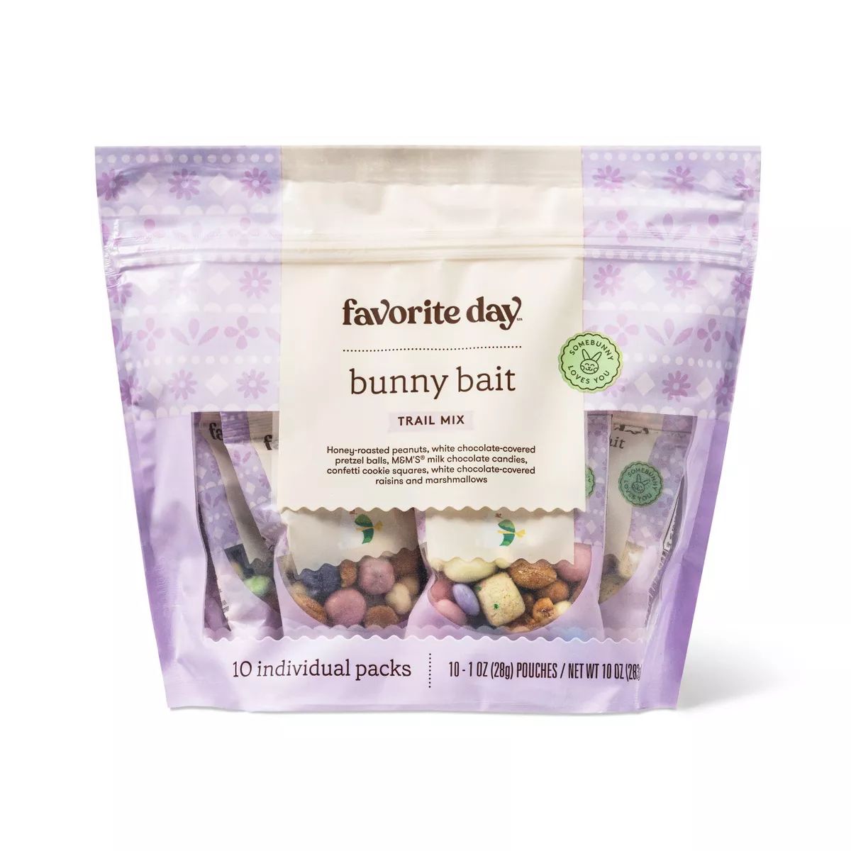 Spring Bunny Bait Trail Mix Multipack - 10oz - Favorite Day™ | Target