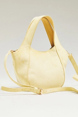 The Sonia Faux Suede Mini Slouchy Tote Bag | Anthropologie (US)