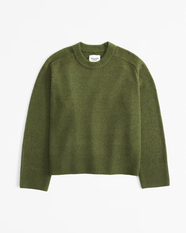 The A&F Madeline Crew Sweater | Abercrombie & Fitch (US)