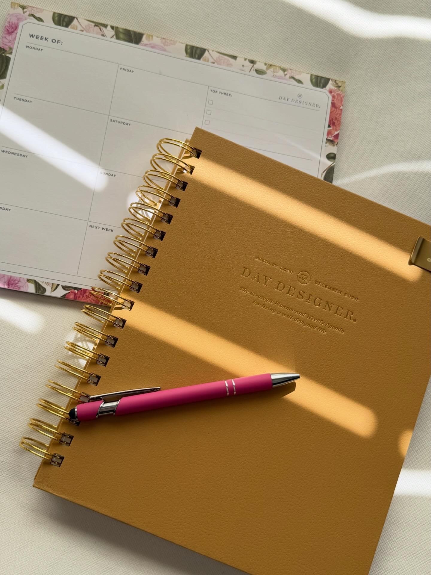 My 2026 planner and all desk stationary from day designer! Code Kaseynoll15 🤍 

#LTKHoliday #LTKGiftGuide