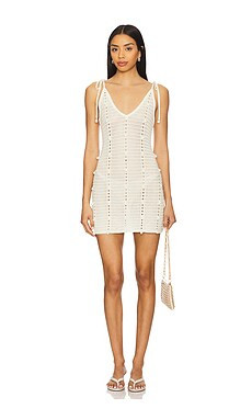 DEVON WINDSOR Katherine Dress in Off White from Revolve.com | Revolve Clothing (Global)