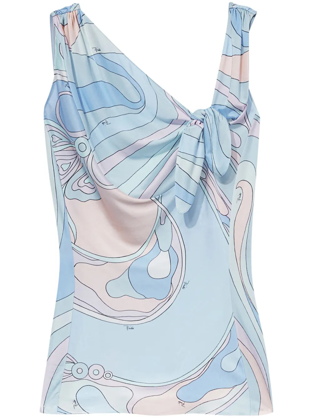 PUCCI orchidee-print Top | Blue | FARFETCH | Farfetch Global