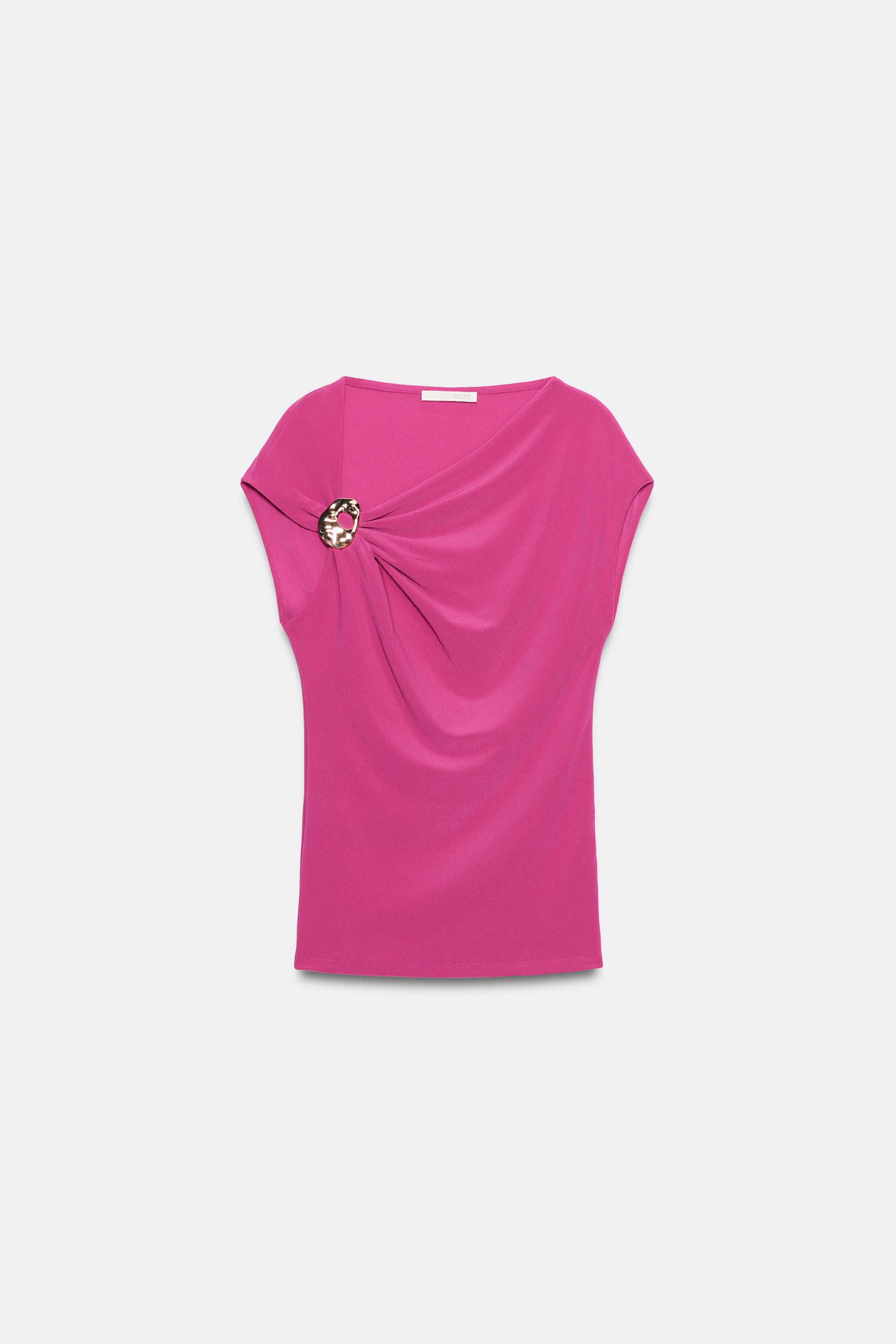 TOP HALTER SATIN\u00c9 | Zara FR
