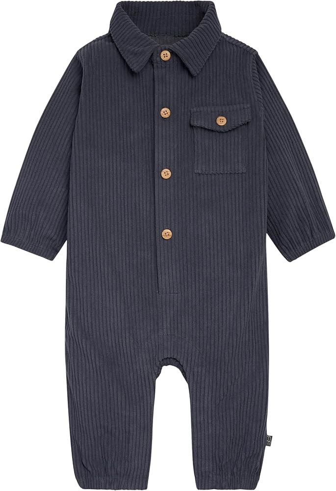 Modern Moments by Gerber Baby Boys' Corduroy Romper | Amazon (US)
