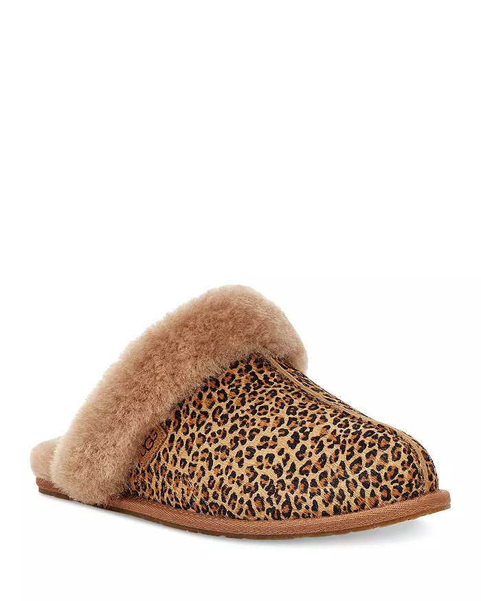 Women's Scuffette II Speckles Shearling Mule Slippers | Bloomingdale's (US)
