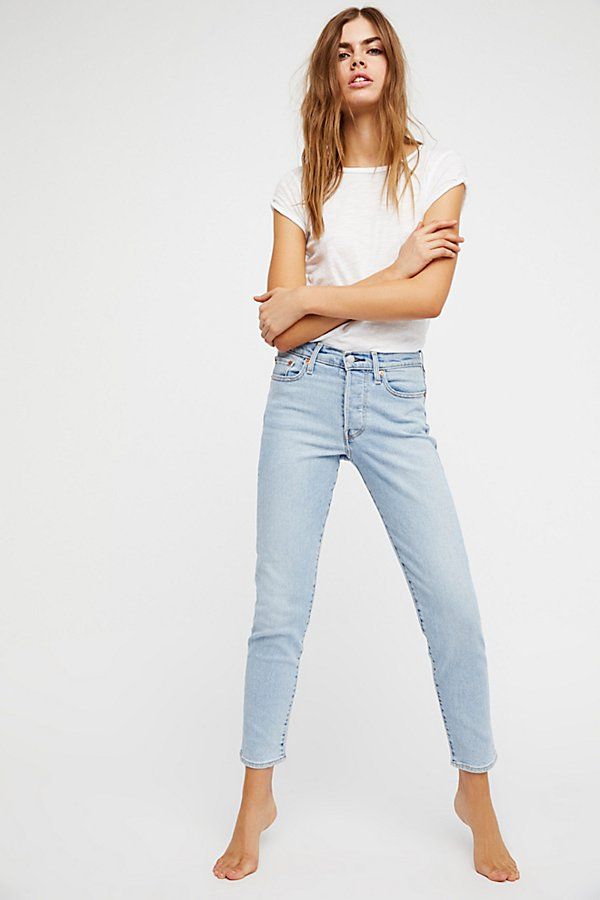 Levi's Wedgie Icon High-Rise Jeans at Free People Denim | Free People (Global - UK&FR Excluded)