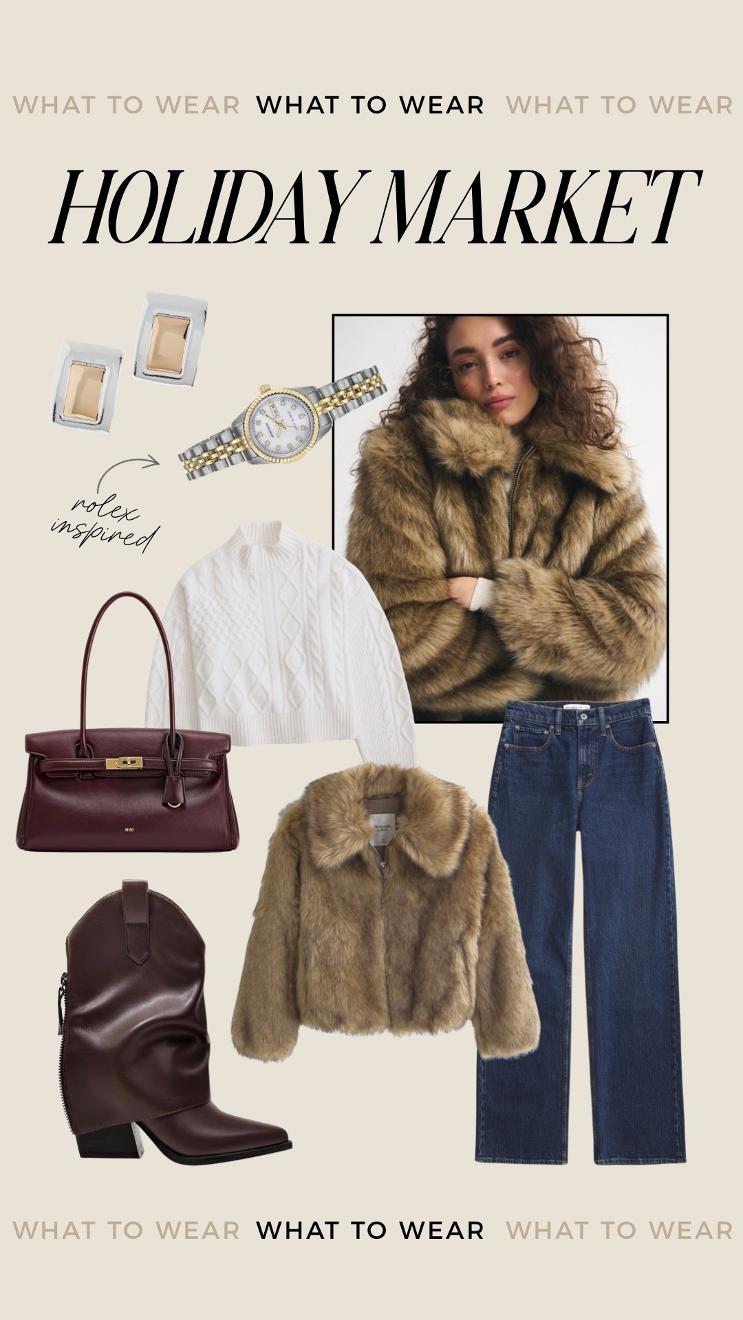 Holiday market outfit idea. 

#LTKHoliday #LTKootd