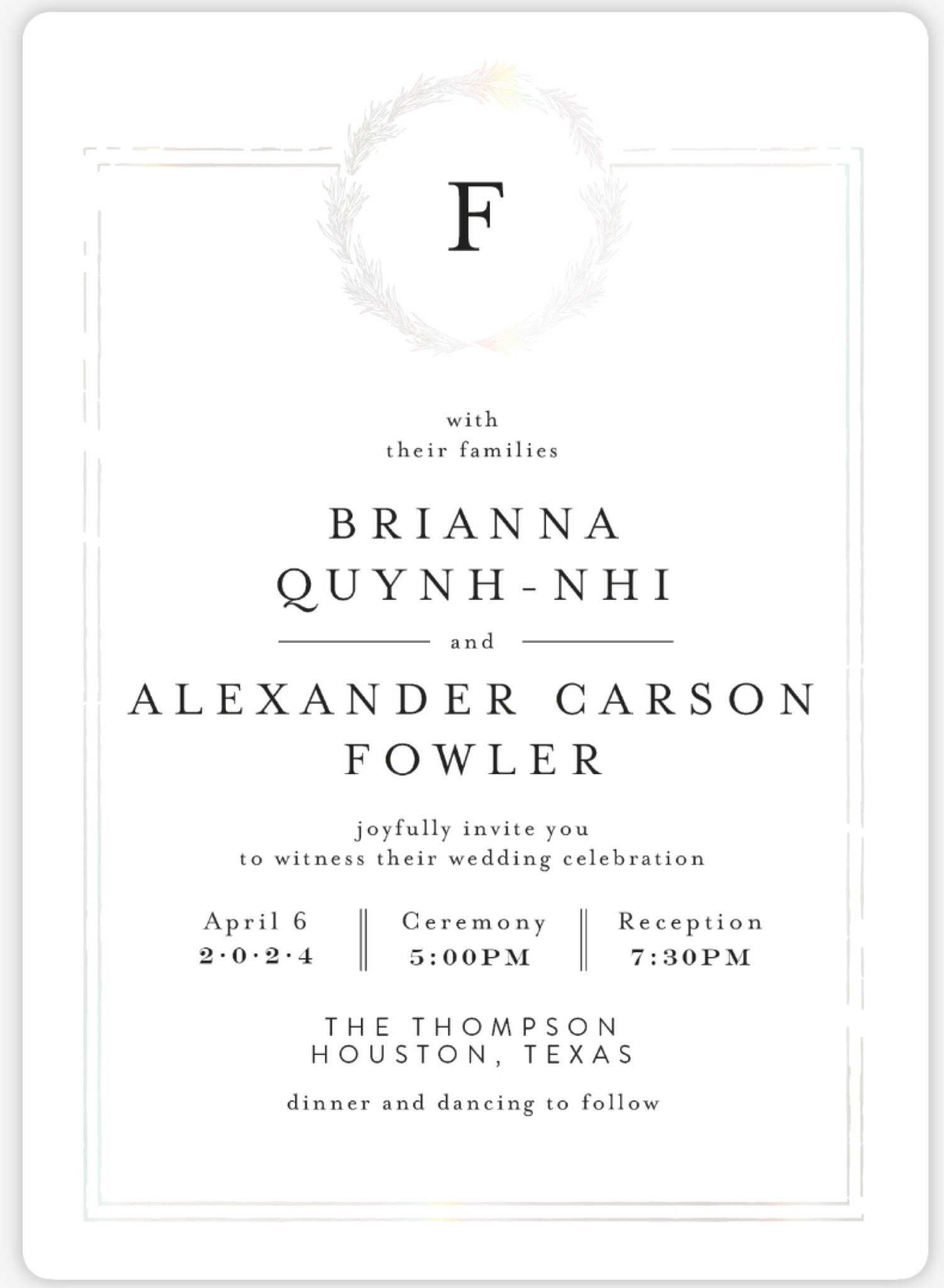 Code: BRIWED23 for 15% off wedding stationary and 25% off save the dates

Wedding invitations, bride to be, bridal, party 

#LTKparties #LTKwedding #LTKSeasonal