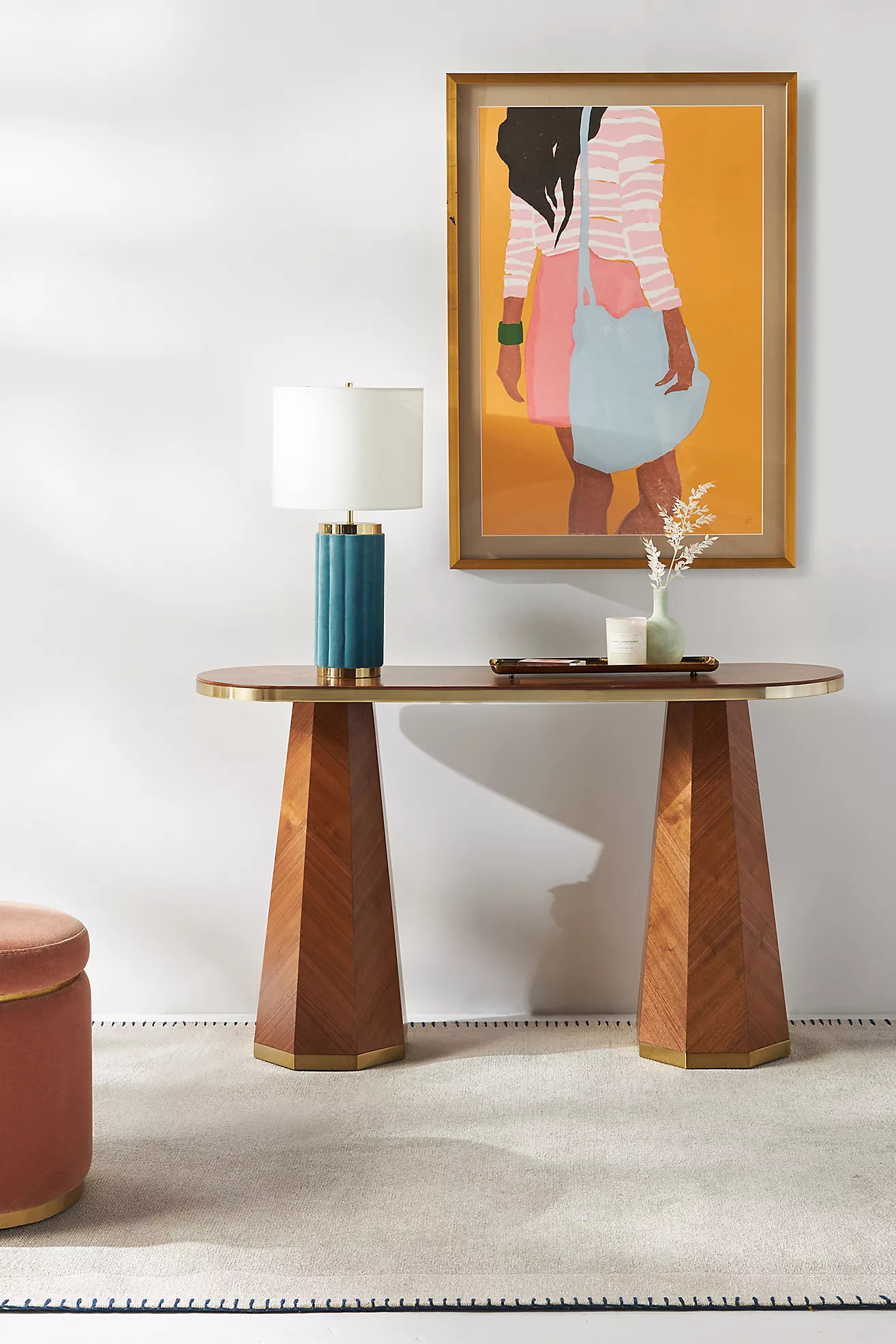 Quillen Marquetry Console | Anthropologie (US)