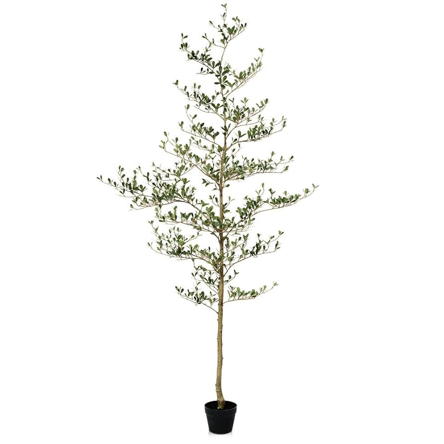 Artificial Black Olive Tree 7ft - Shady Lady UV Resistant Faux Olive Trees Indoor Outdoor Decor -... | Amazon (US)