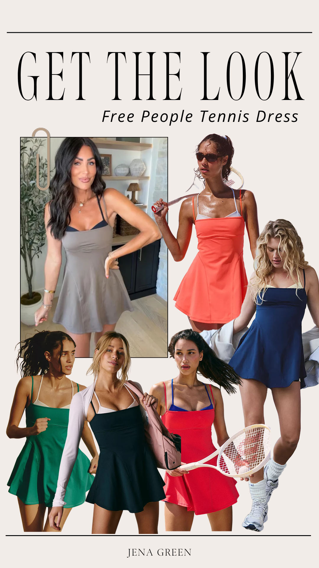 Get the Look Free People Tennis Dress | Free People Active Dress 

 #LTKSeasonal #LTKActive