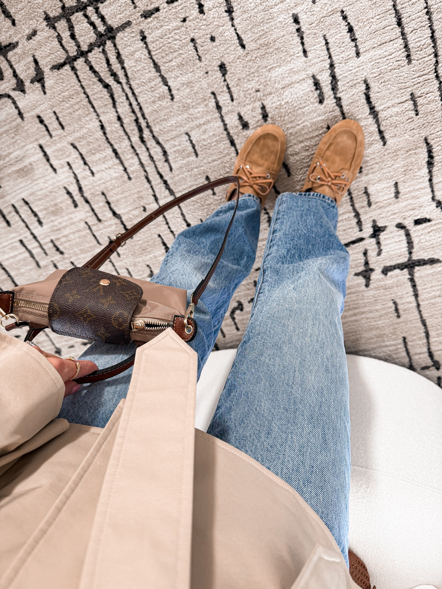 An identical look for less for the Miu Miu boat shoes. Obsessed with these for Spring summer 🙌🏻 

#LTKOver40 #LTKootd #LTKSeasonal