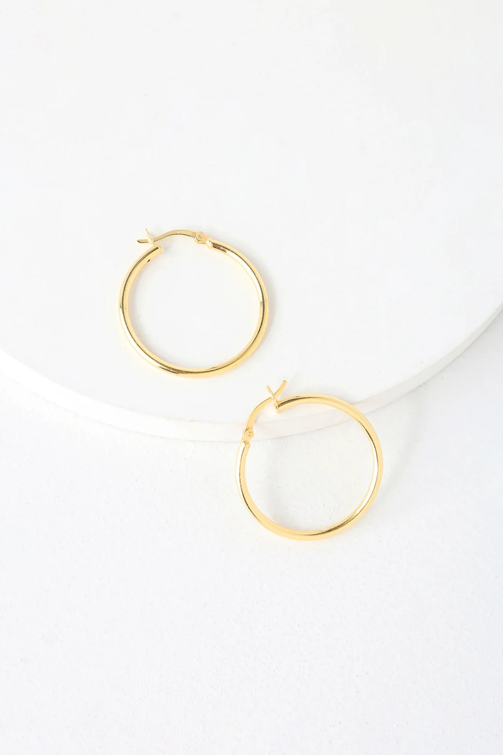 Addilyn Gold Hoop Earrings | Lulus (US)