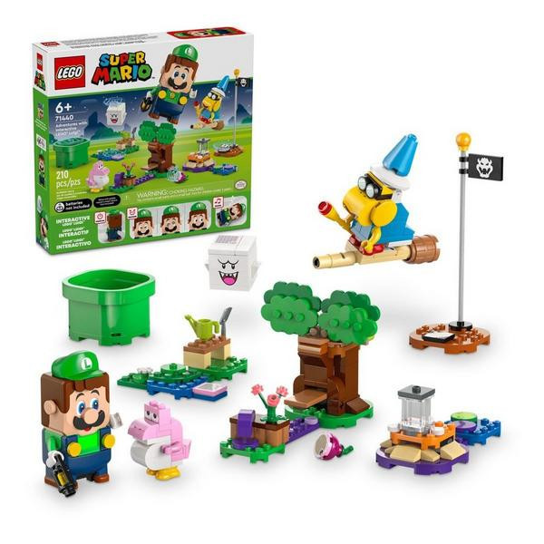 Boys LEGO Adventures with Interactive Luigi Building Set | Scheels Sports