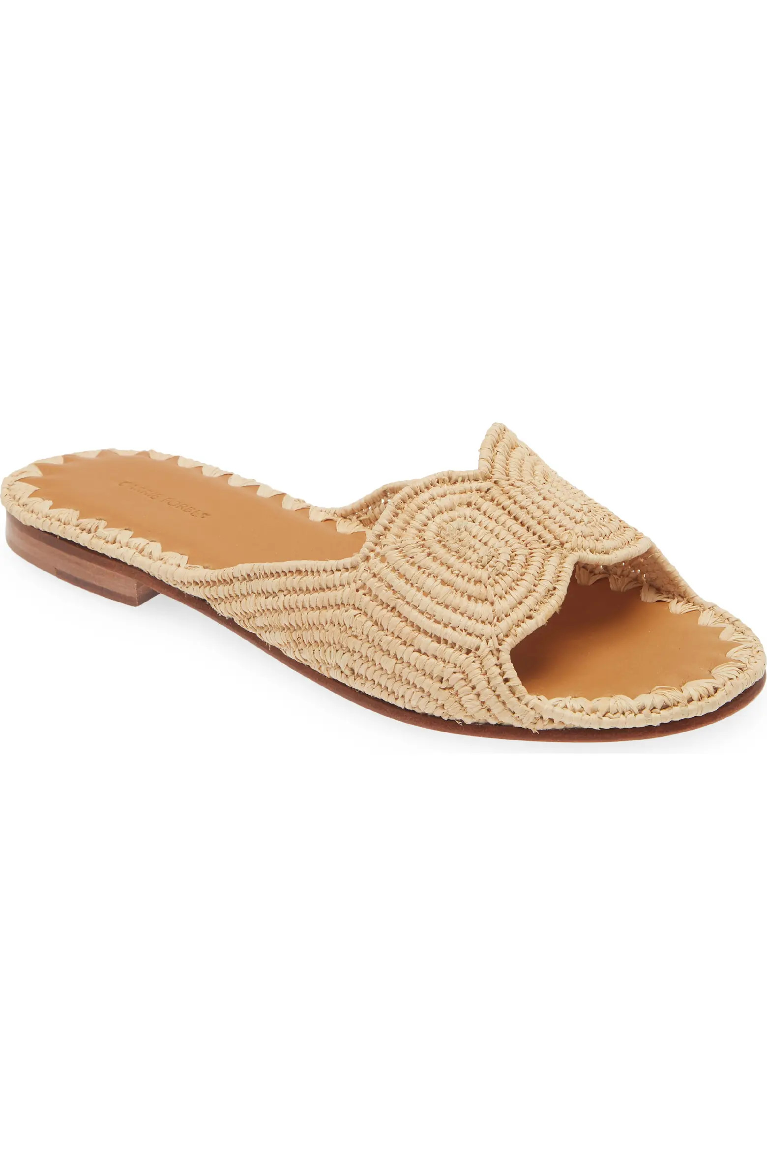 Carrie Forbes Naima Raffia Sandal (Women) | Nordstrom | Nordstrom