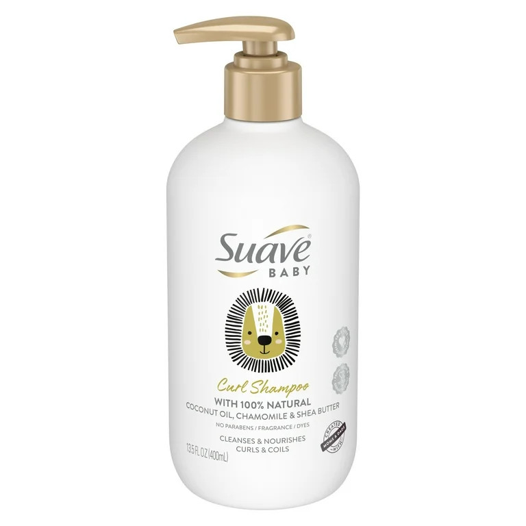 Suave Baby Curl Shampoo Coconut Oil, Chamomile & Shea Butter, 13.5 oz | Walmart (US)