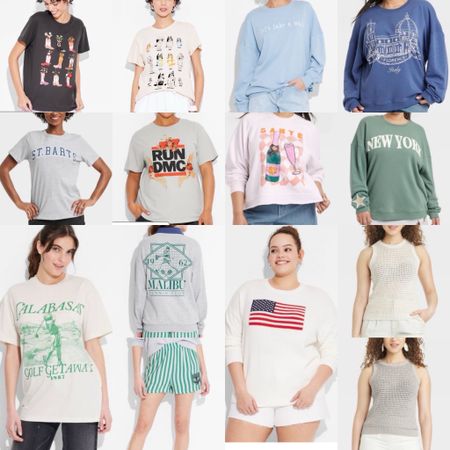 New graphic t-shirts and sweatshirts from Target! 


#LTKstyletip #LTKfindsunder50 #LTKSeasonal