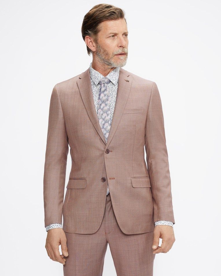 Slim fit plain suit jacket | Ted Baker (UK)