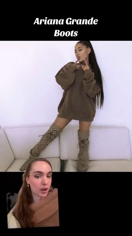 Ariana grande boots! Ariana grande inspired fashion outfit details. Winter/fall 2024 boot. Fall booties. Winter fashion finds. Winter fashion boots

#LTKshoecrush #LTKSeasonal #LTKfindsunder100