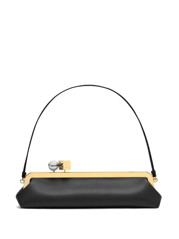 Jacquemus The Salon Clutch Bag | Black | FARFETCH UK | Farfetch Global