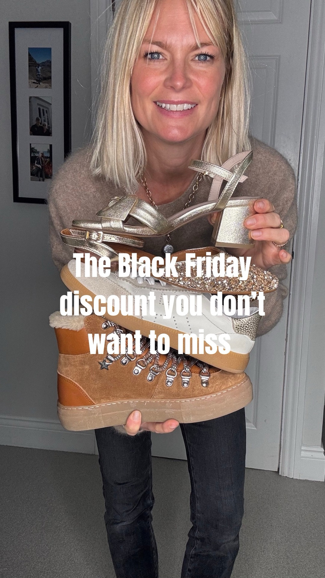 This is one you don’t want to miss - 25% off at Air and Grace including on their newly launched sparkly flat! AD

Use the code BIRTHDAY25 at checkout for 25% off until midnight Monday 1st December. 

It’s the brand that delivers utmost comfort but not at the expense of style because their shoes look great too. And they come in sizes 36-44 🙌🙌

I’ve been buying their trainers  for my clients for years but their flats, heels and boots are all like walking on air. 

Would suggest sizing up if between sizes. 



Boots 
Footwear 
Party shoes 
Comfortable shoes 
Evening shoes 
Trainers  

#LTKuk #LTKCyberWeek #LTKshoes
