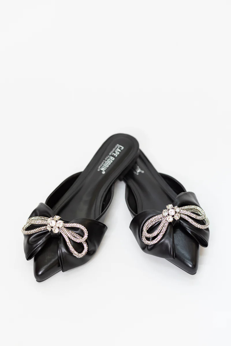 Angelina Flats- Black | Avara