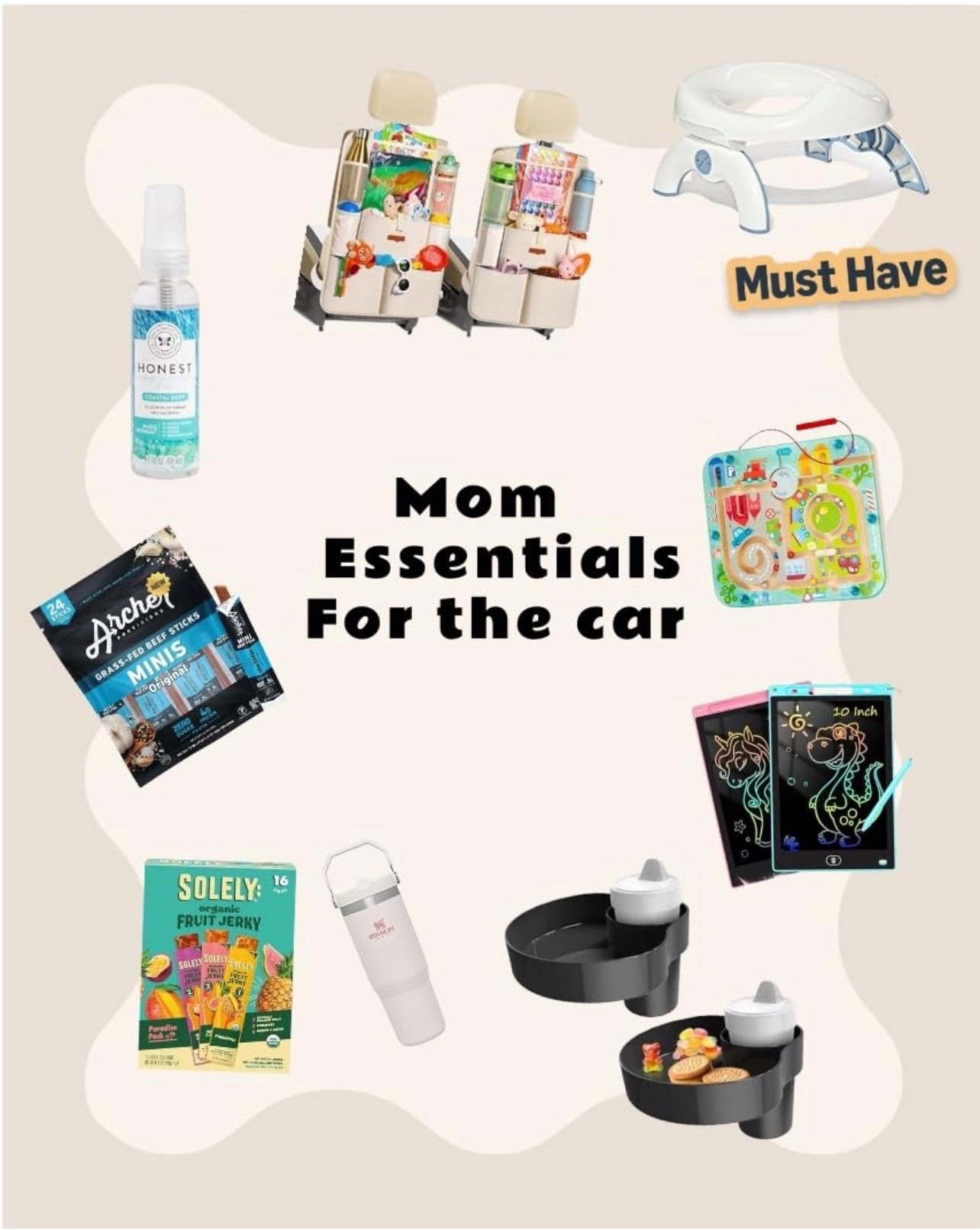 My must haves for riding in the car with kids!

#LTKBaby #LTKKids #LTKFamily