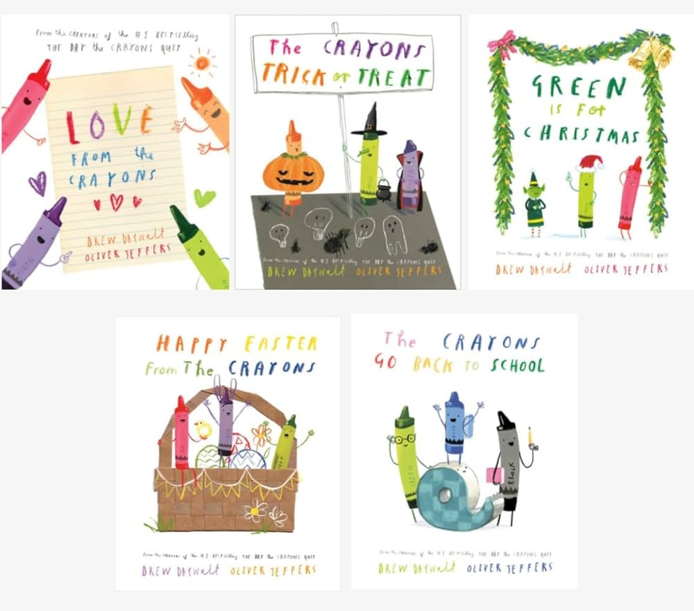 The Day The Crayons Quit (Holiday Mini-Hardcovers) Series 5-Book Set - Love from the Crayons, The... | Amazon (US)