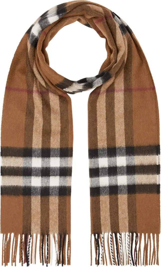 Classic Check Cashmere Scarf | Nordstrom