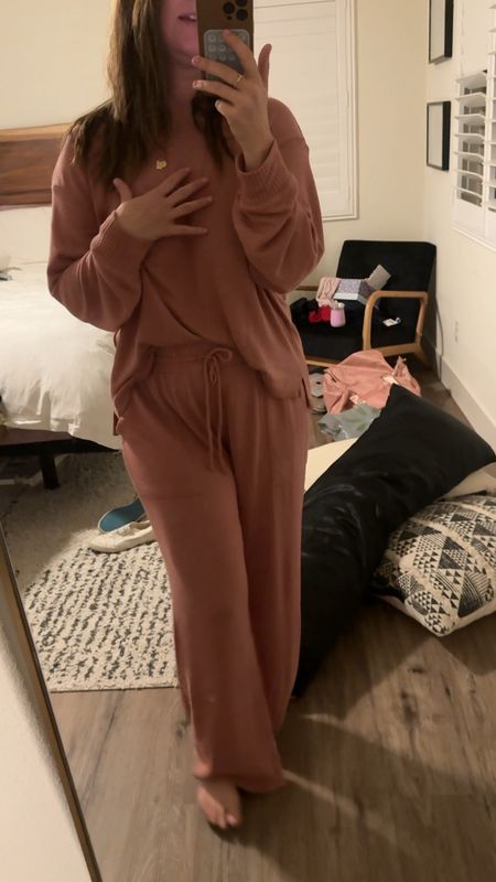 The coziest lounge Pajama ever 

#LTKVideo #LTKMostLoved #LTKplussize