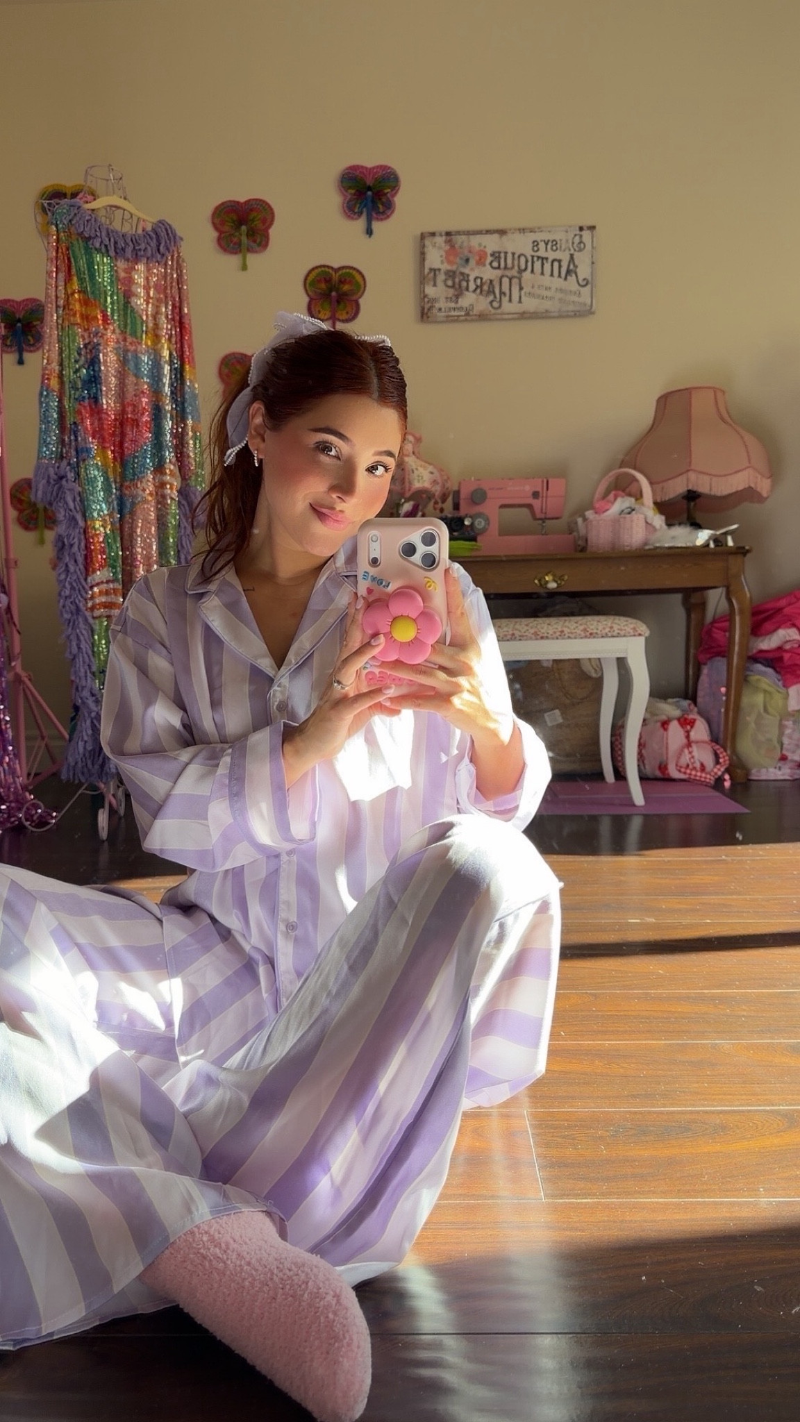 These pajamas are the perfect amount of oversized & cozy! 💜

#LTKmomlife