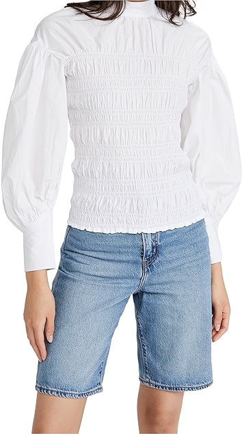 Cotton Poplin Blouse | Shopbop