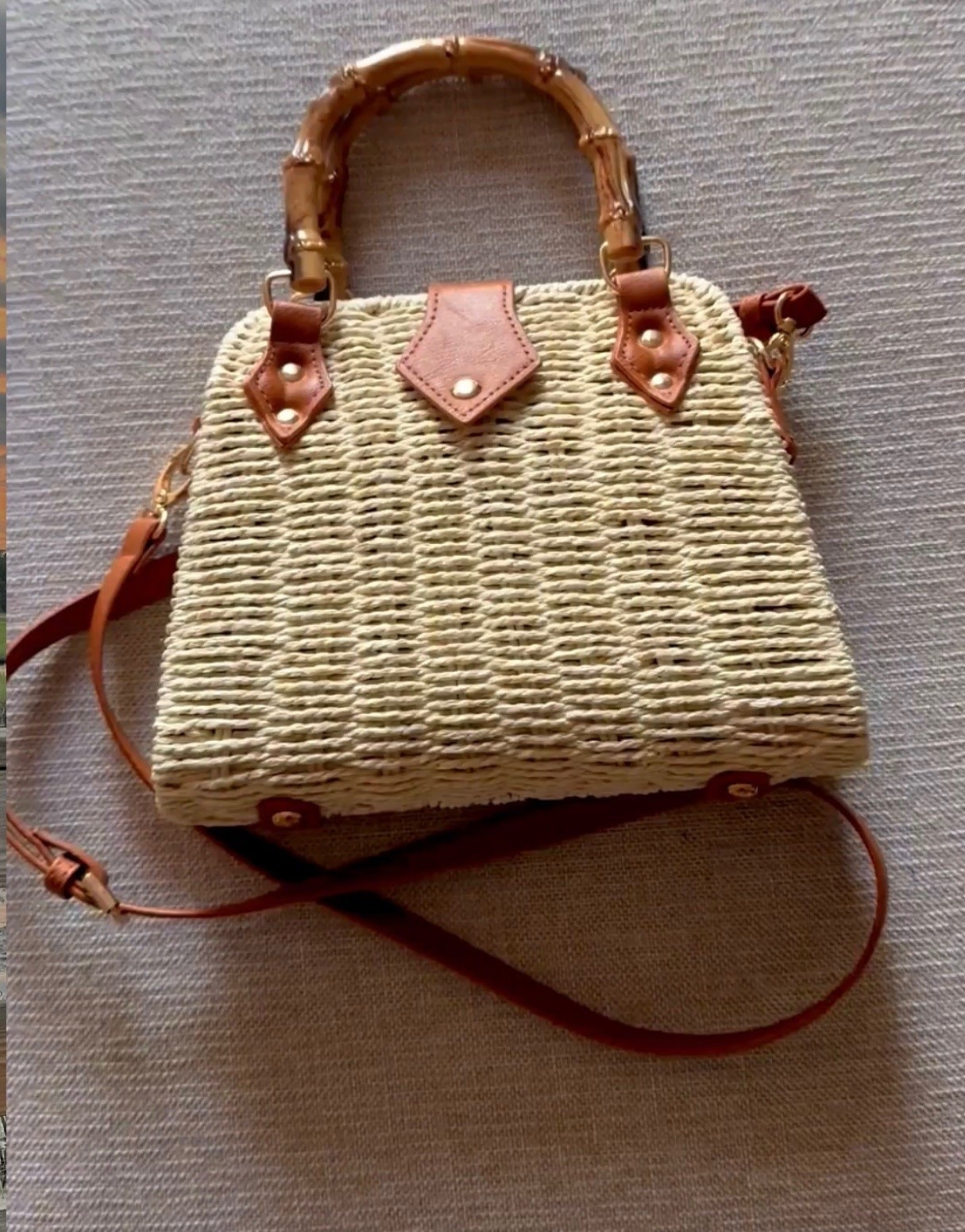 Raffia summer bag we’ve both been carrying nonstop!

#LTKdayinmylife #LTKgrwm #LTKootd