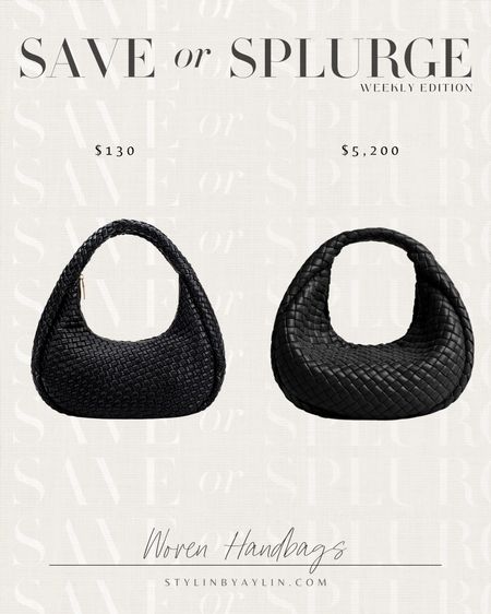 Save or Splurge - woven handbag #stylinbyaylin #bottega

#LTKunder50 #LTKitbag #LTKstyletip