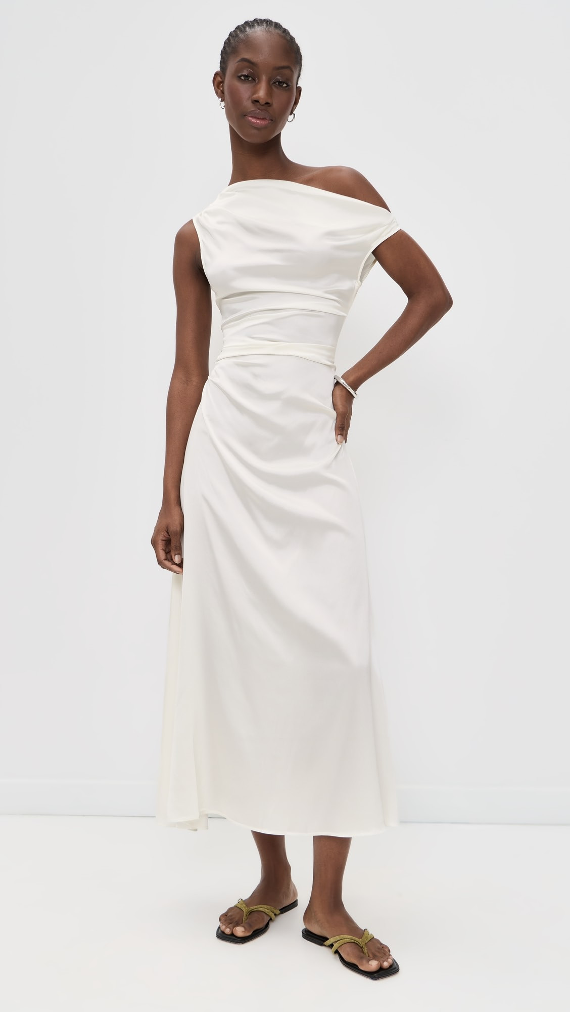 STAUD Phare Silk Dress | Shopbop | Shopbop
