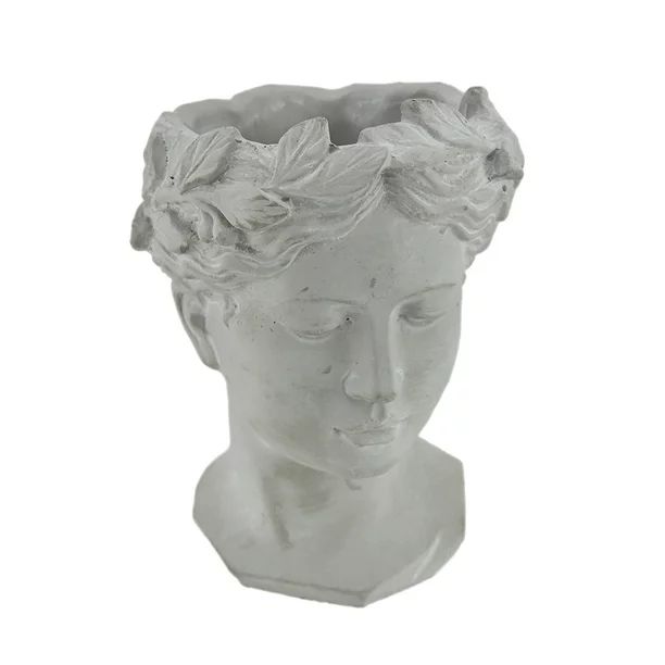 A&B Home Visage Medium Cement Vase-Color:Whitewash,Style:Classic Vintage - Walmart.com | Walmart (US)