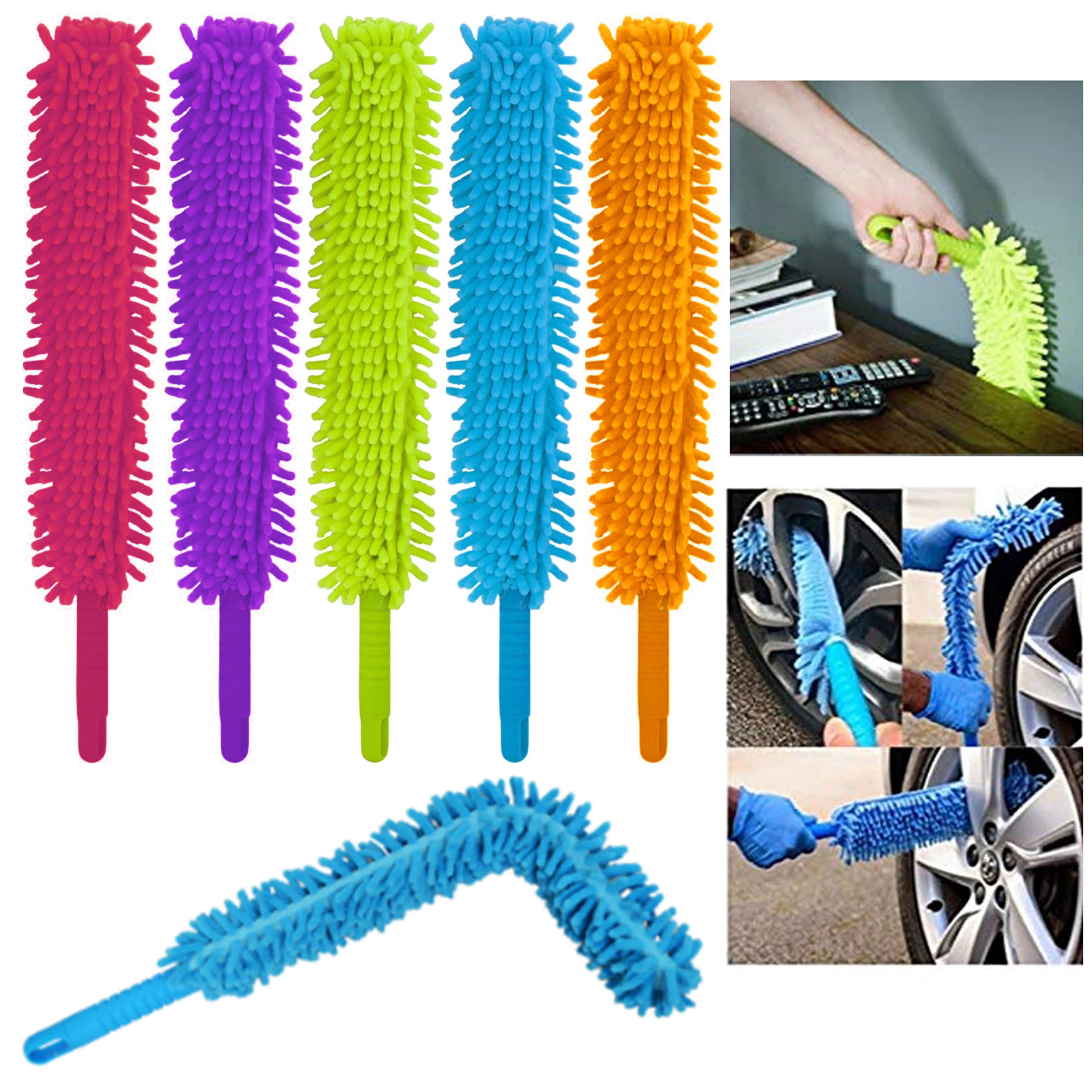 Microfiber Duster Dusting Cleaner Auto Car Truck Home Cleaning Washable Tool 22" | Walmart (US)