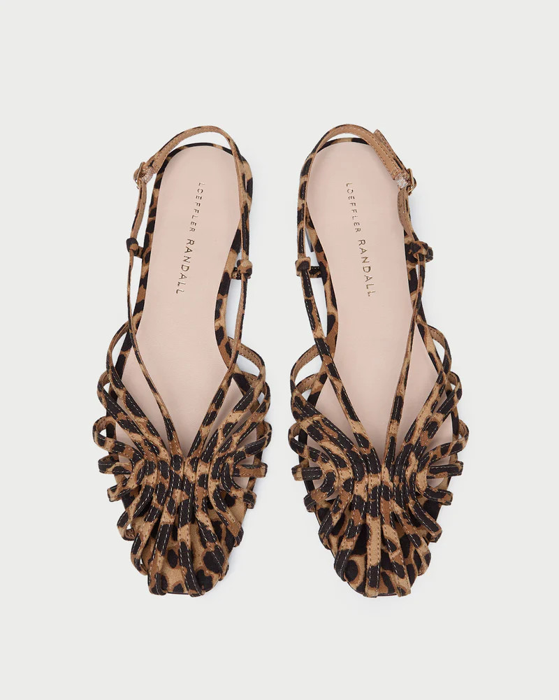 Devon Leopard Slingback Sandal | Loeffler Randall