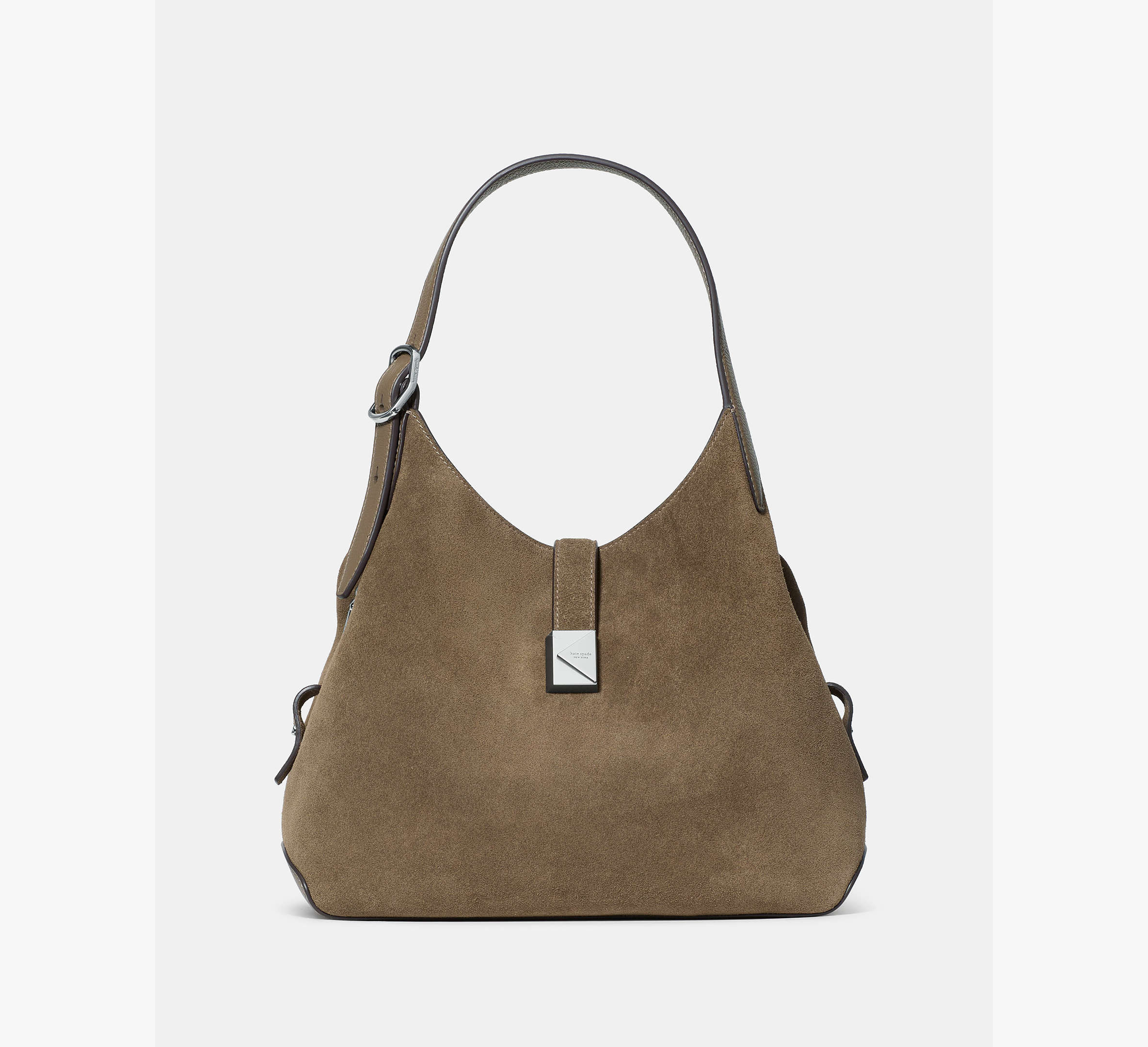 Kate Spade Deco Suede Crossbody Tote, Driftwood - Handbags & Purses | Kate Spade (US)
